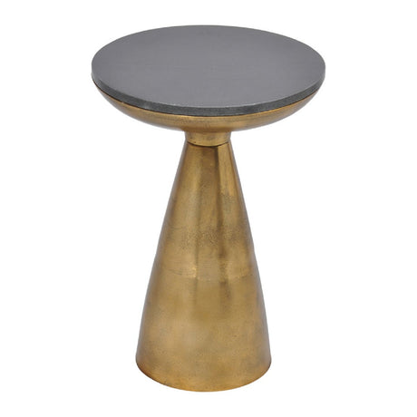   Modern European furniture - Brass Base Side Table - www.oroa.com | Oroa.com
