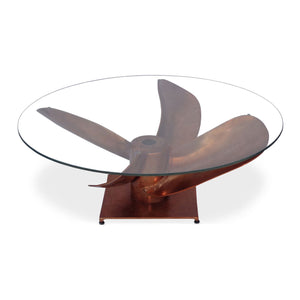   Modern European furniture - Copper Base Nautical Coffee Table - www.oroa.com | Oroa.com
