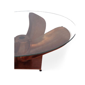   Modern European furniture - Copper Base Nautical Coffee Table - www.oroa.com | Oroa.com