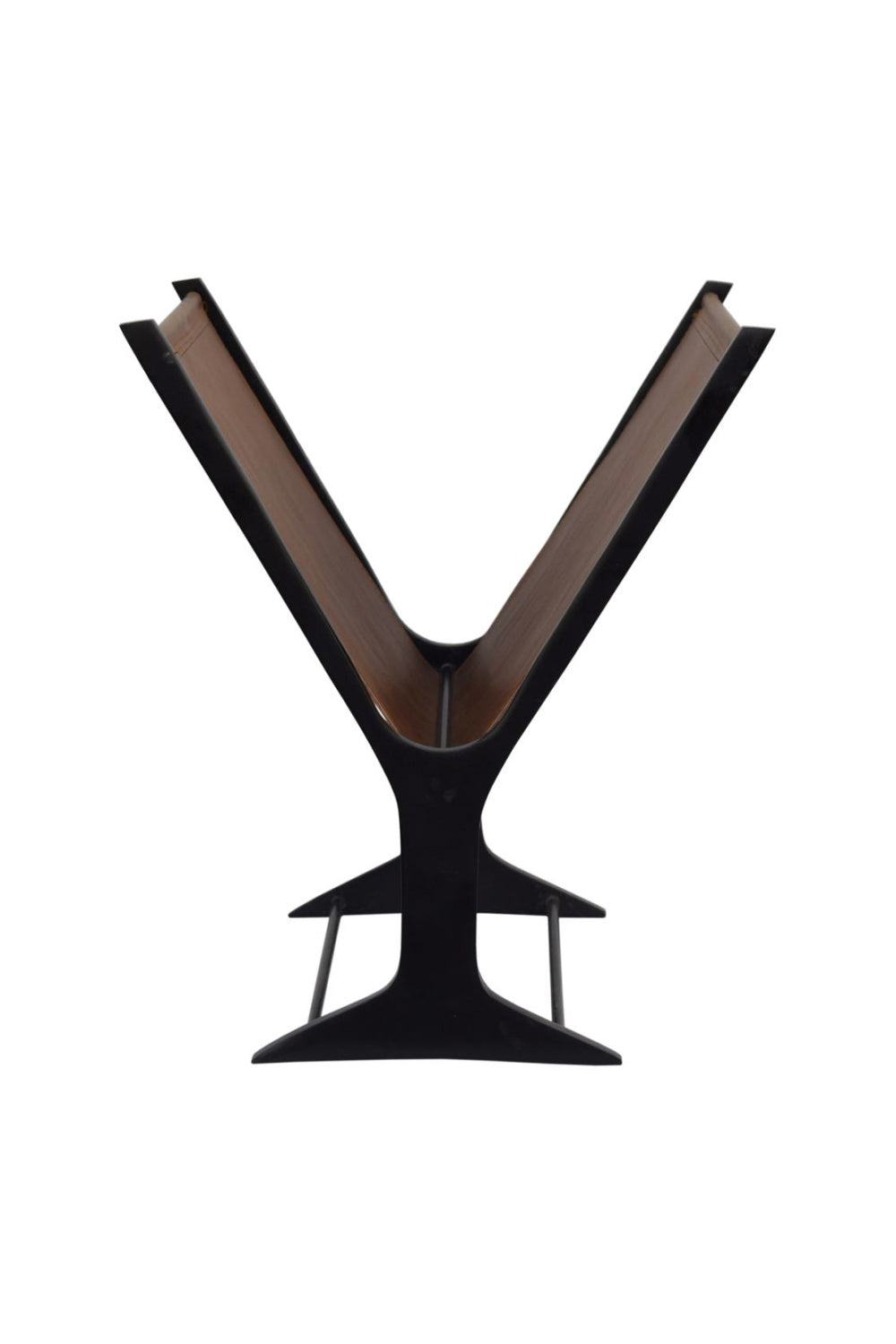   Modern European furniture - Leather & Metal Magazine Rack - www.oroa.com | Oroa.com