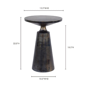   Modern European furniture - Gray Industrial Style Accent Table - www.oroa.com | Oroa.com