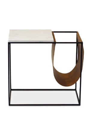   Modern European furniture - Marble Top Magazine Holder - www.oroa.com | Oroa.com