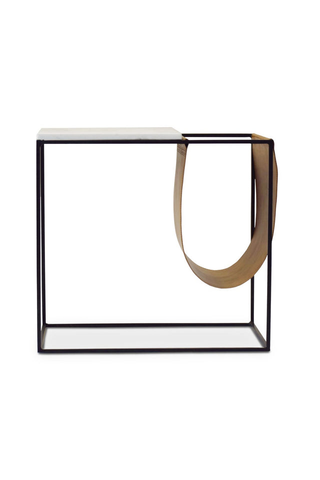 Modern European furniture - Marble Top Magazine Holder - www.oroa.com