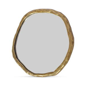   Modern European furniture - Organic-Shaped Aluminum Mirror - www.oroa.com | Oroa.com