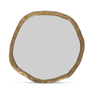   Modern European furniture - Organic-Shaped Aluminum Mirror - www.oroa.com | Oroa.com