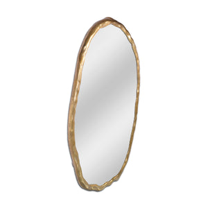   Modern European furniture - Aluminum-Framed Organic Mirror - www.oroa.com | Oroa.com