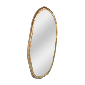   Modern European furniture - Aluminum-Framed Organic Mirror - www.oroa.com | Oroa.com