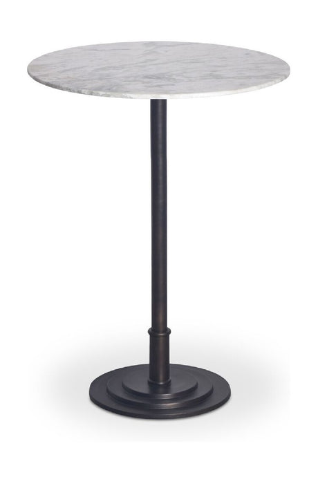   Modern European furniture - White Marble Outdoor Counter Table - www.oroa.com | Oroa.com