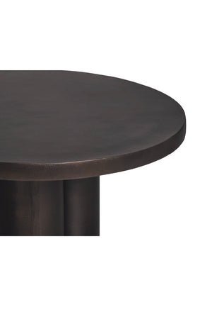   Modern European furniture - Round Black Outdoor Coffee Table - www.oroa.com | Oroa.com