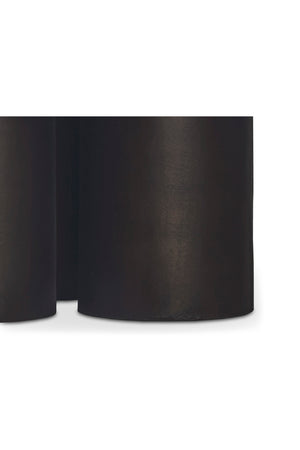   Modern European furniture - Round Black Outdoor Coffee Table - www.oroa.com | Oroa.com