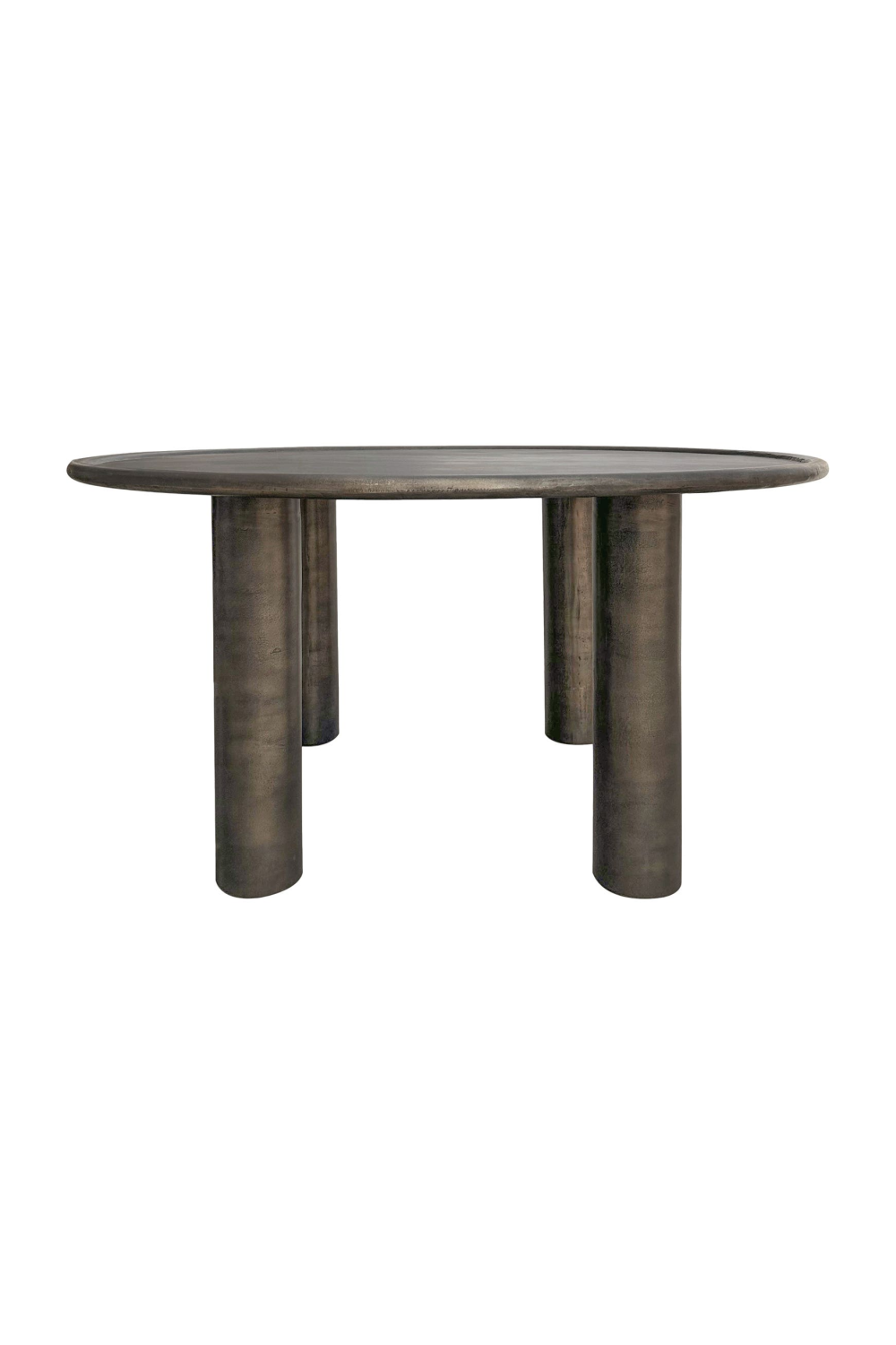   Modern European furniture - Bronze Round Outdoor Dining Table - www.oroa.com | Oroa.com
