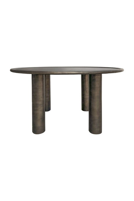   Modern European furniture - Bronze Round Outdoor Dining Table - www.oroa.com | Oroa.com