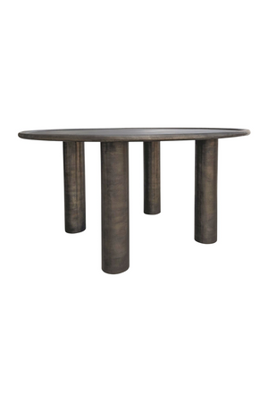   Modern European furniture - Bronze Round Outdoor Dining Table - www.oroa.com | Oroa.com
