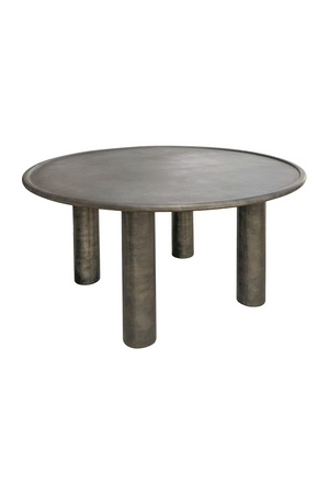   Modern European furniture - Bronze Round Outdoor Dining Table - www.oroa.com | Oroa.com