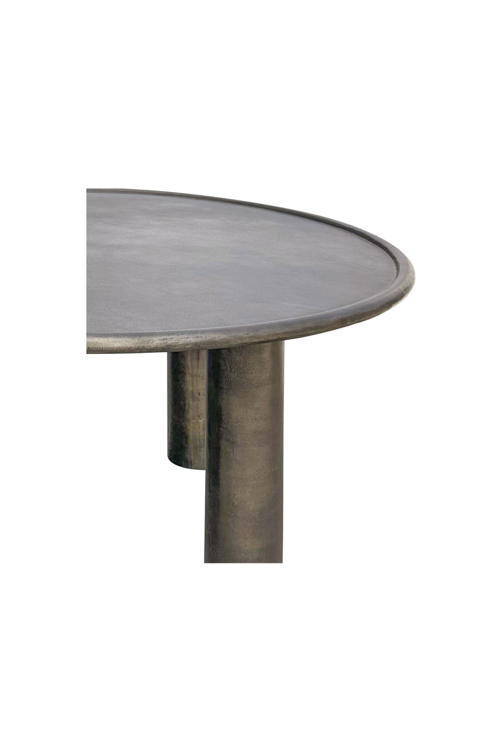   Modern European furniture - Bronze Round Outdoor Dining Table - www.oroa.com | Oroa.com