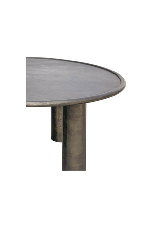   Modern European furniture - Bronze Round Outdoor Dining Table - www.oroa.com | Oroa.com