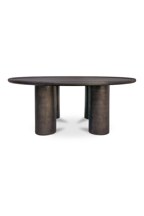   Modern European furniture - Bronze Round Outdoor Coffee Table - www.oroa.com | Oroa.com