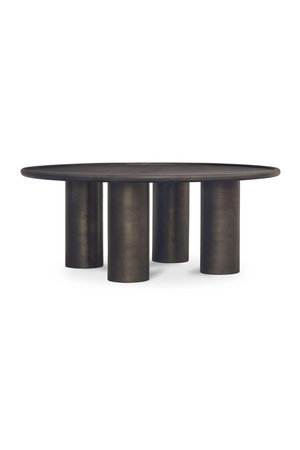   Modern European furniture - Bronze Round Outdoor Coffee Table - www.oroa.com | Oroa.com