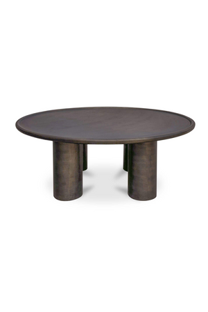   Modern European furniture - Bronze Round Outdoor Coffee Table - www.oroa.com | Oroa.com