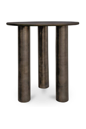   Modern European furniture - Bronze Round Outdoor Side Table - www.oroa.com | Oroa.com