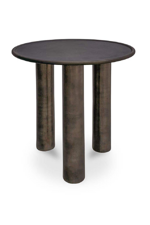   Modern European furniture - Bronze Round Outdoor Side Table - www.oroa.com | Oroa.com