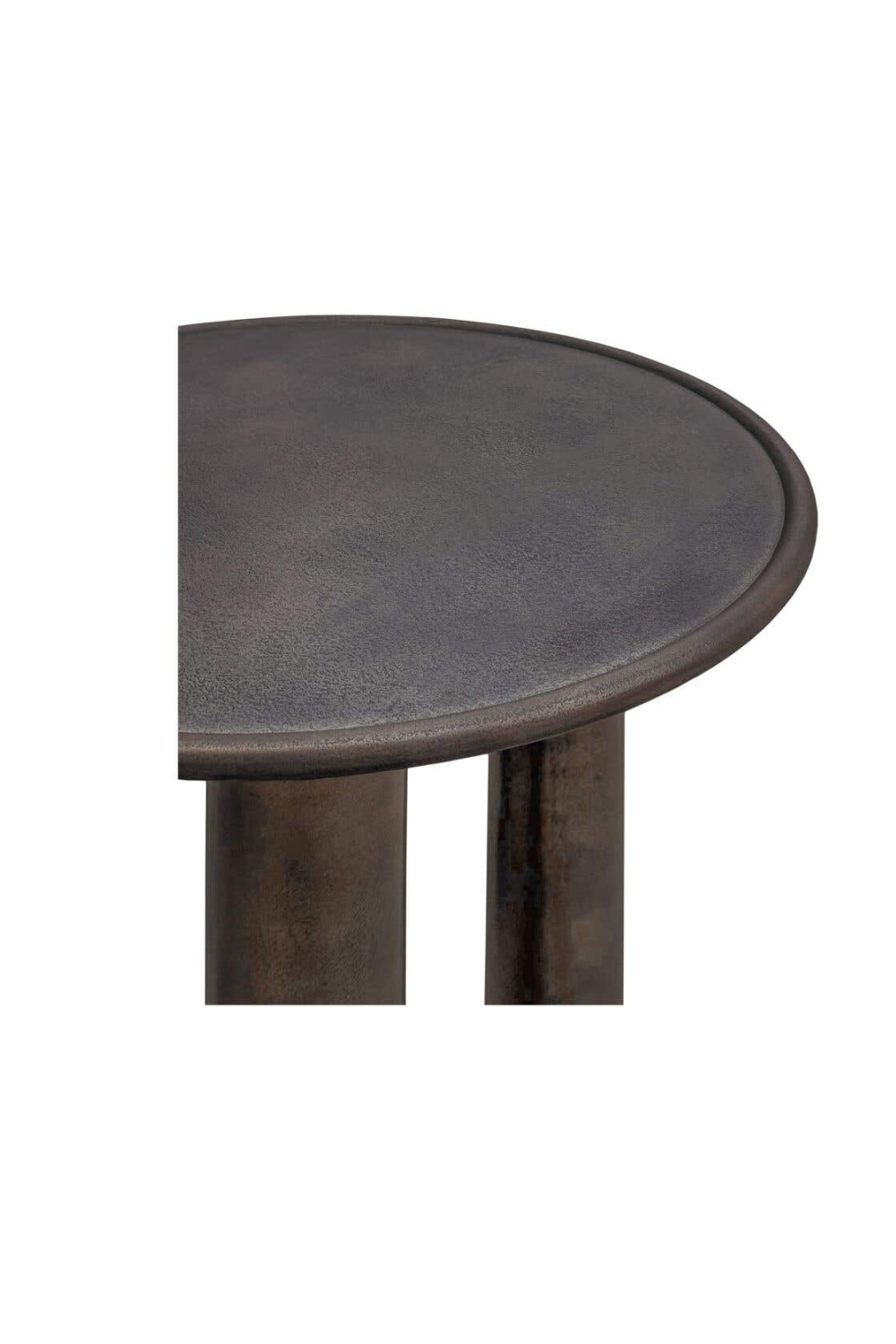   Modern European furniture - Bronze Round Outdoor Side Table - www.oroa.com | Oroa.com