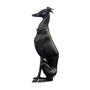   Modern European furniture - Black Greyhound Sculpture - www.oroa.com | Oroa.com