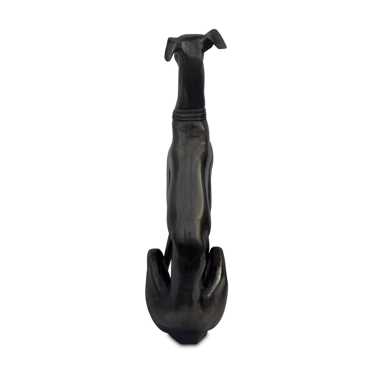   Modern European furniture - Black Greyhound Sculpture - www.oroa.com | Oroa.com