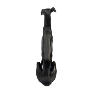   Modern European furniture - Black Greyhound Sculpture - www.oroa.com | Oroa.com