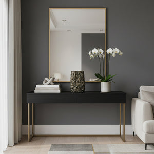   Modern European furniture - Antique Brass Petal Motif Vase - www.oroa.com | Oroa.com