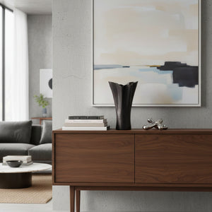   Modern European furniture - Black Wave Top Vase - www.oroa.com | Oroa.com