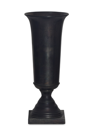   Modern European furniture - Black Cast Aluminum Vase - www.oroa.com | Oroa.com