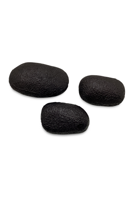   Aged Black Wall Sculpture Set (3) | Oroa.com