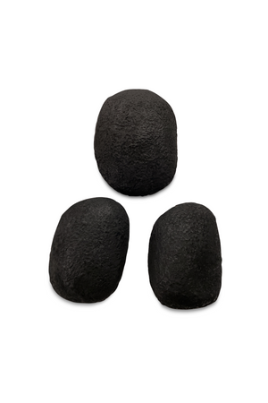   Aged Black Wall Sculpture Set (3) | Oroa.com