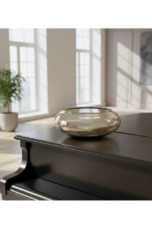   Modern European furniture - Smoky Brown Glass Bowl - www.oroa.com | Oroa.com