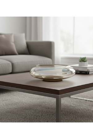   Modern European furniture - Smoky Brown Glass Bowl - www.oroa.com | Oroa.com