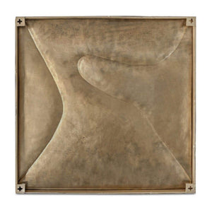   Aged Brass Wall Sculpture | Oroa.com