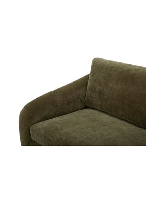   Modern European furniture - Wooden Leg 2-Seater Sofa - www.oroa.com | Oroa.com