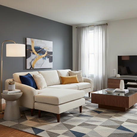   Modern European furniture - Fabric Sectional Sofa - www.oroa.com | Oroa.com