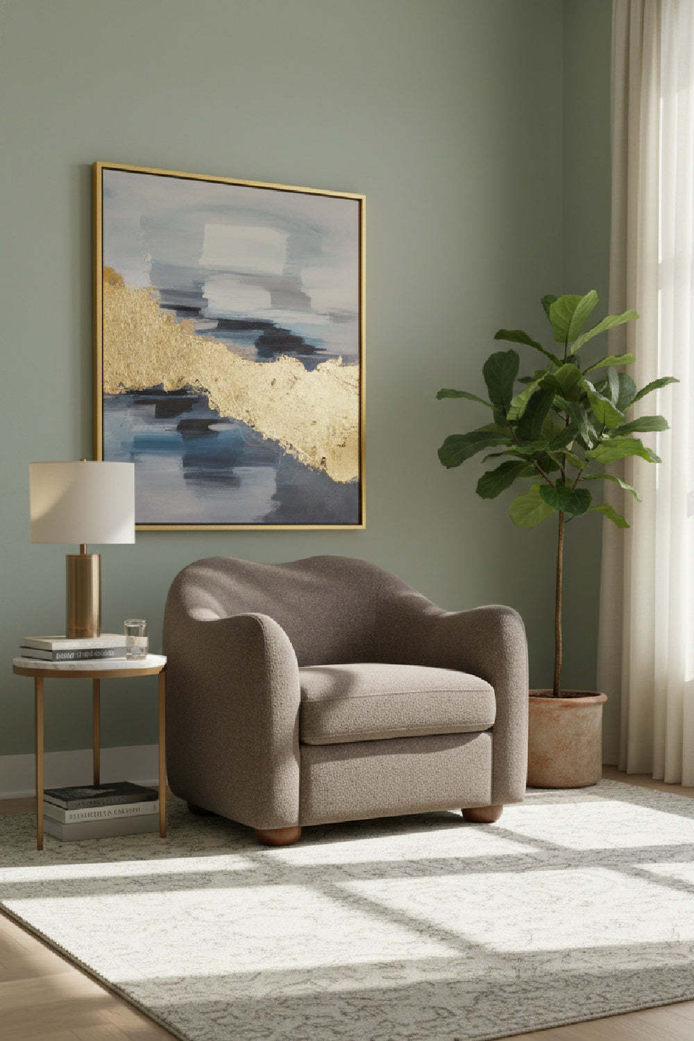   Modern European furniture - Sloped-Arm Accent Chair - www.oroa.com | Oroa.com