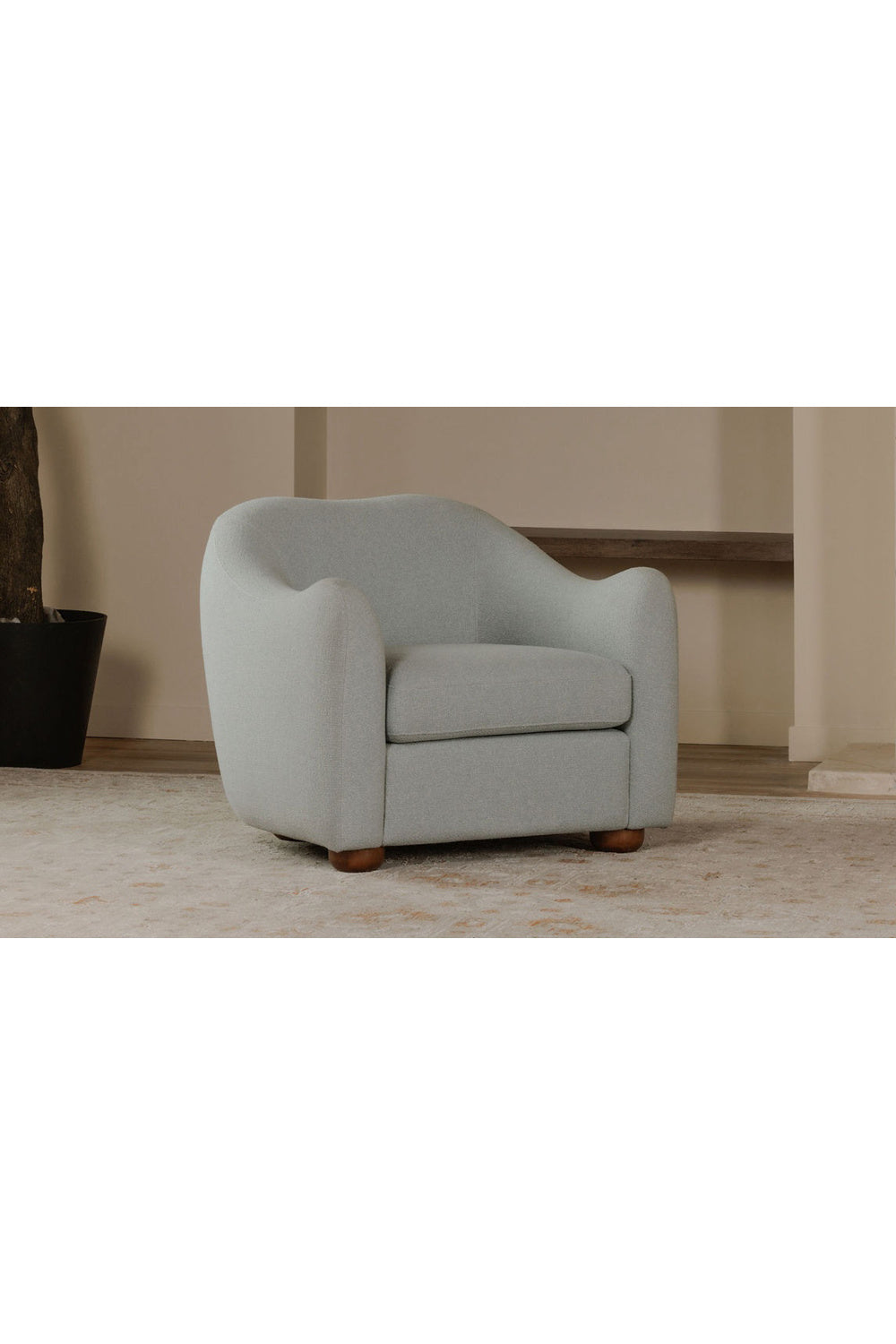   Modern European furniture - Sloped-Arm Accent Chair - www.oroa.com | Oroa.com