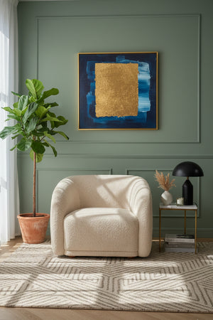   Modern European furniture - Curved Back Accent Chair - www.oroa.com | Oroa.com