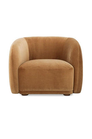   Modern European furniture - Curved Back Accent Chair - www.oroa.com | Oroa.com