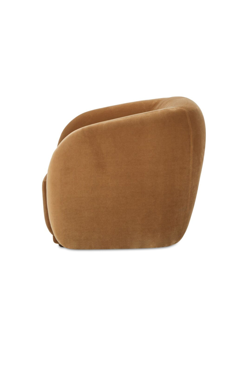   Modern European furniture - Curved Back Accent Chair - www.oroa.com | Oroa.com