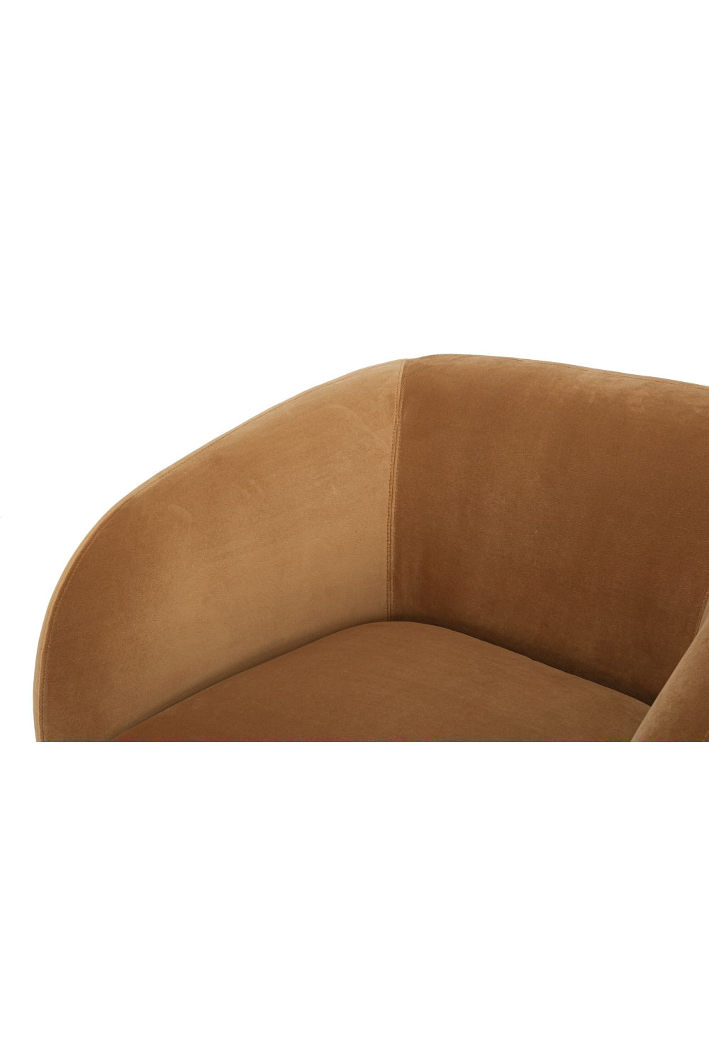   Modern European furniture - Curved Back Accent Chair - www.oroa.com | Oroa.com