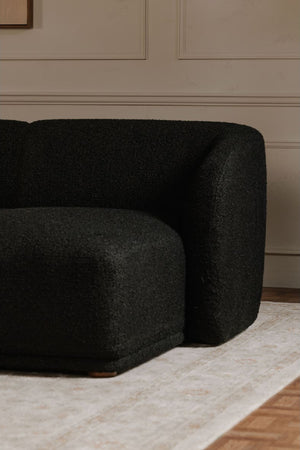   Modern European furniture - Curved Back Sectional Sofa - www.oroa.com | Oroa.com