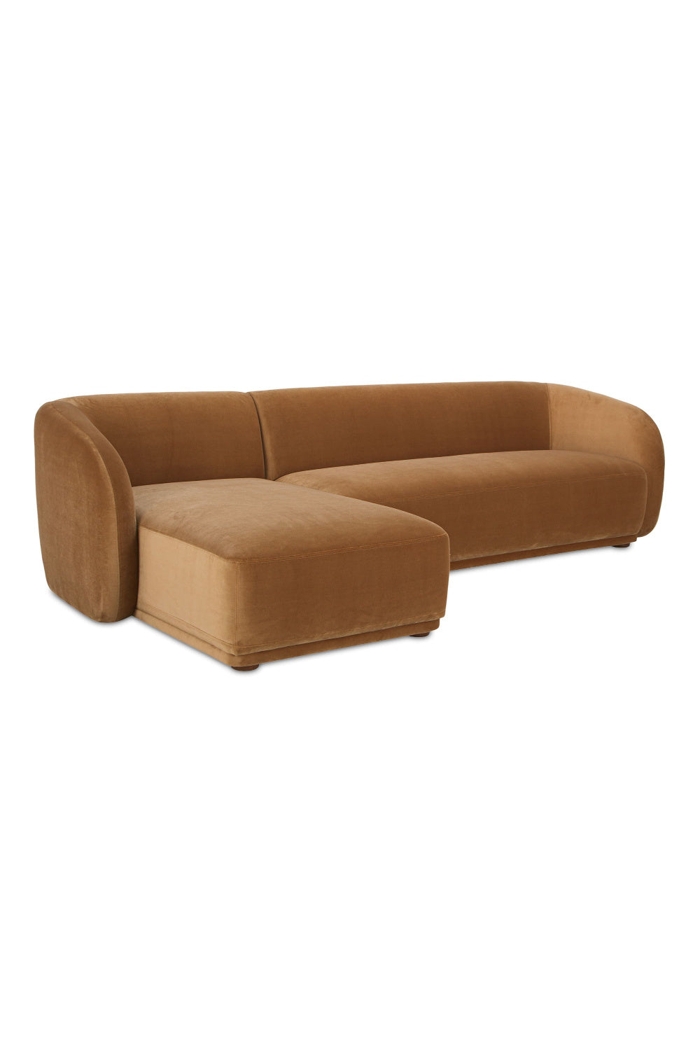   Modern European furniture - Curved Back Sectional Sofa - www.oroa.com | Oroa.com