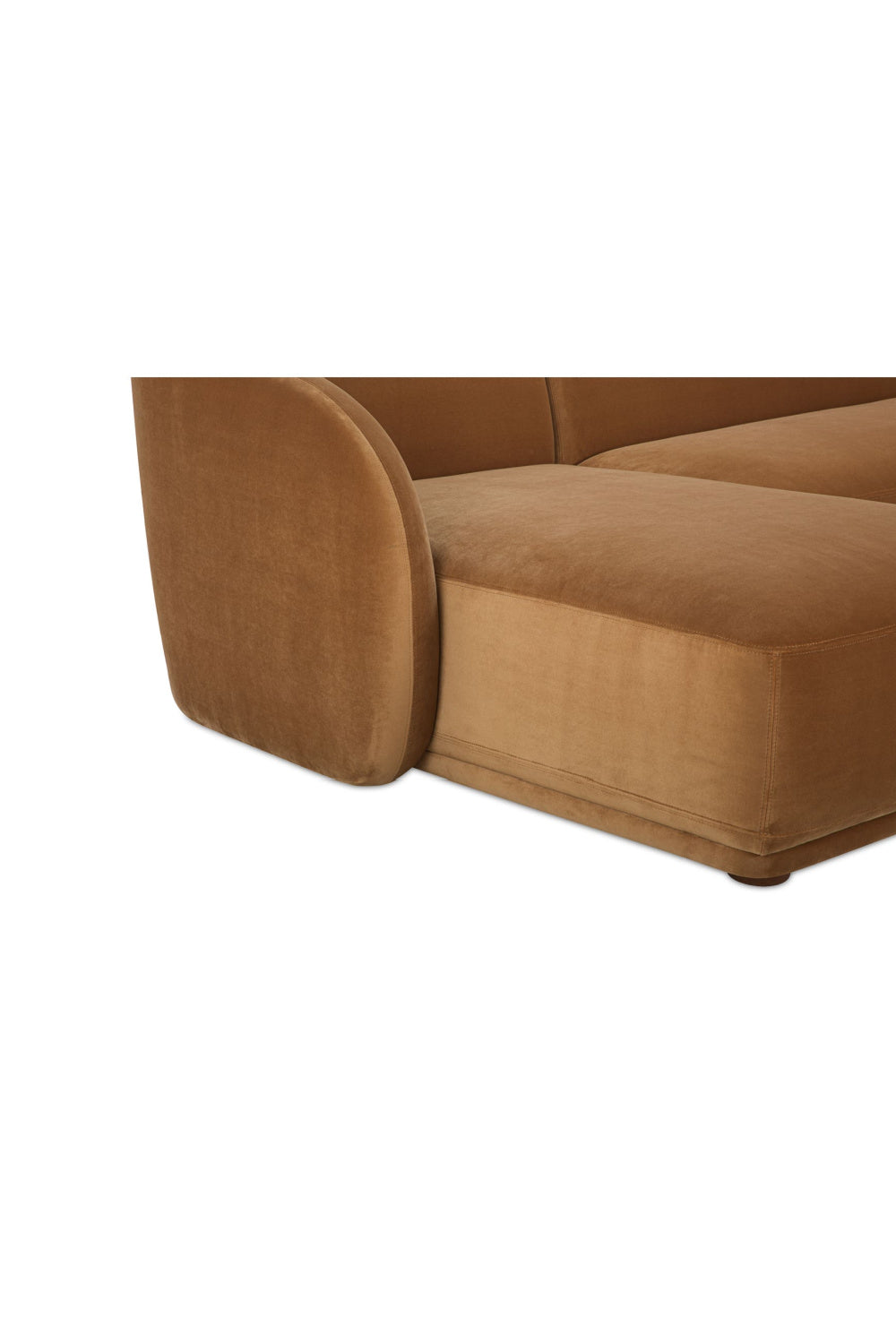   Modern European furniture - Curved Back Sectional Sofa - www.oroa.com | Oroa.com