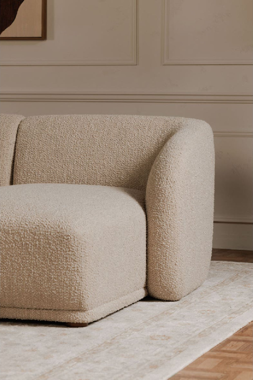   Modern European furniture - Curved Back Sectional Sofa - www.oroa.com | Oroa.com