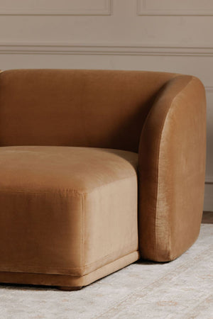   Modern European furniture - Curved Back Sectional Sofa - www.oroa.com | Oroa.com